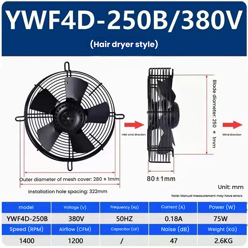 Blowing Type, Suction Type Fan