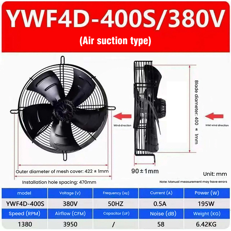 Blowing Type, Suction Type Fan