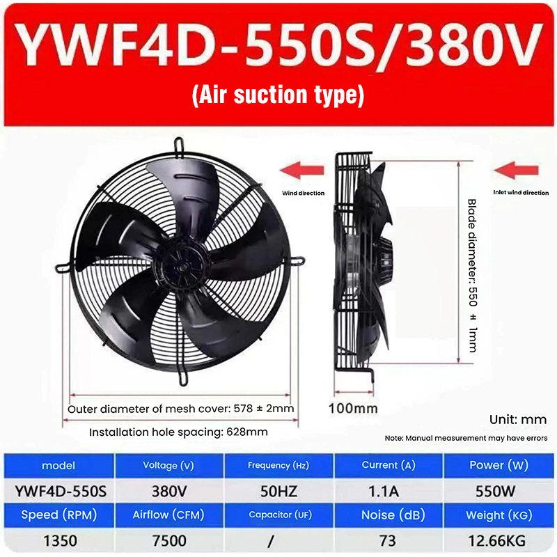 Blowing Type, Suction Type Fan