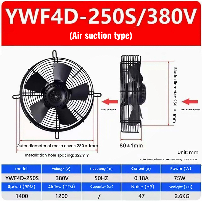 Blowing Type, Suction Type Fan