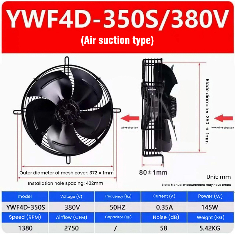 Blowing Type, Suction Type Fan