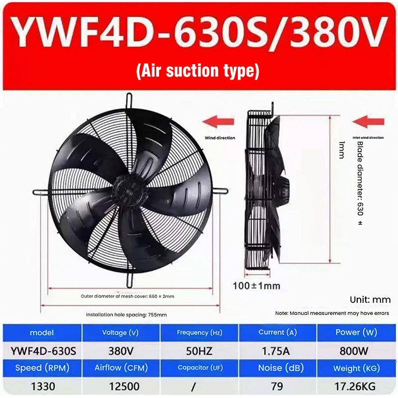Blowing Type, Suction Type Fan