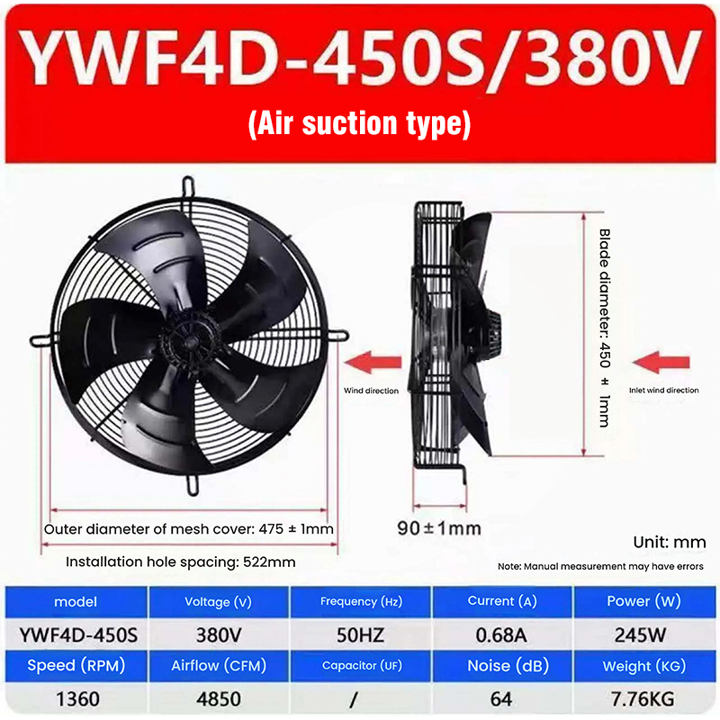 Blowing Type, Suction Type Fan