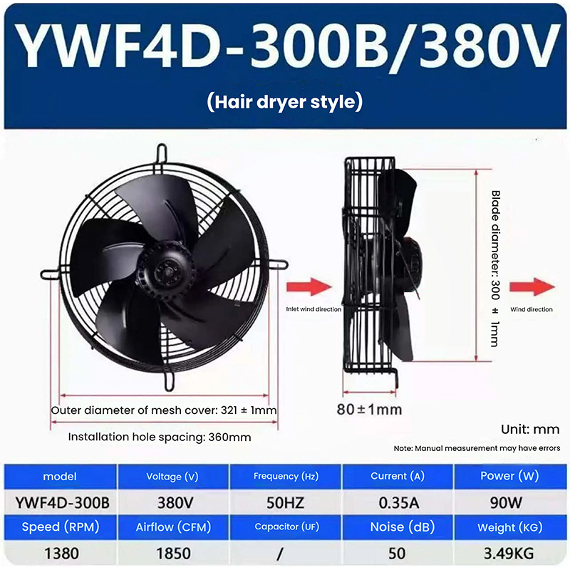 Blowing Type, Suction Type Fan