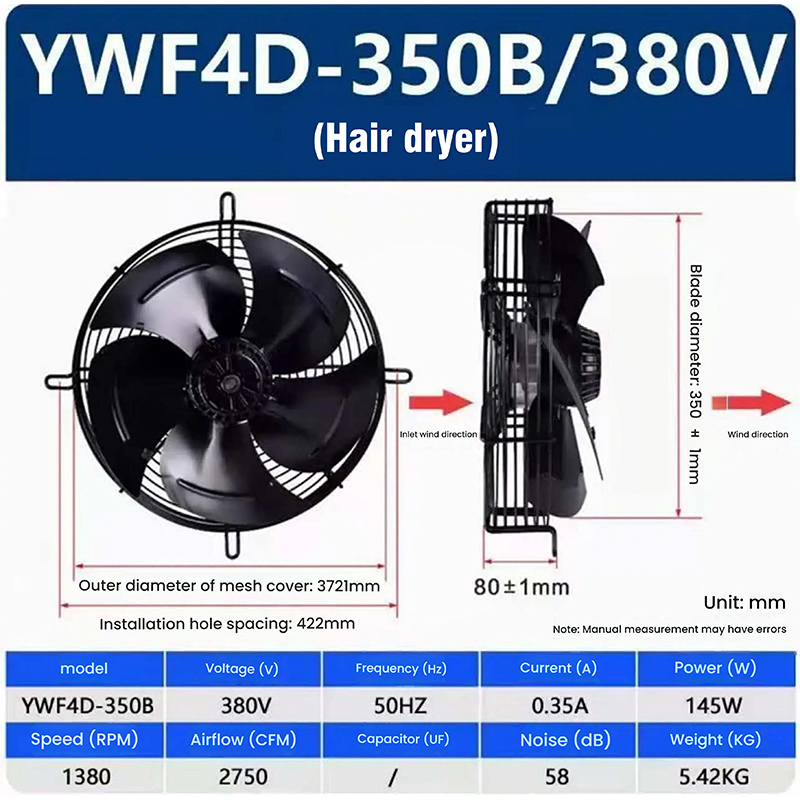 Blowing Type, Suction Type Fan