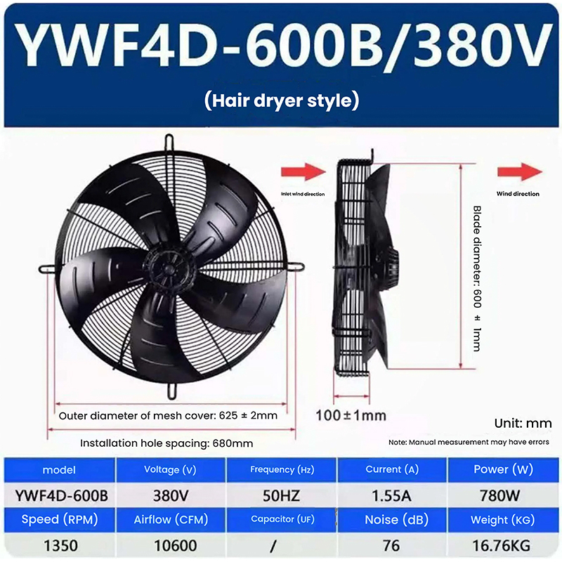 Blowing Type, Suction Type Fan