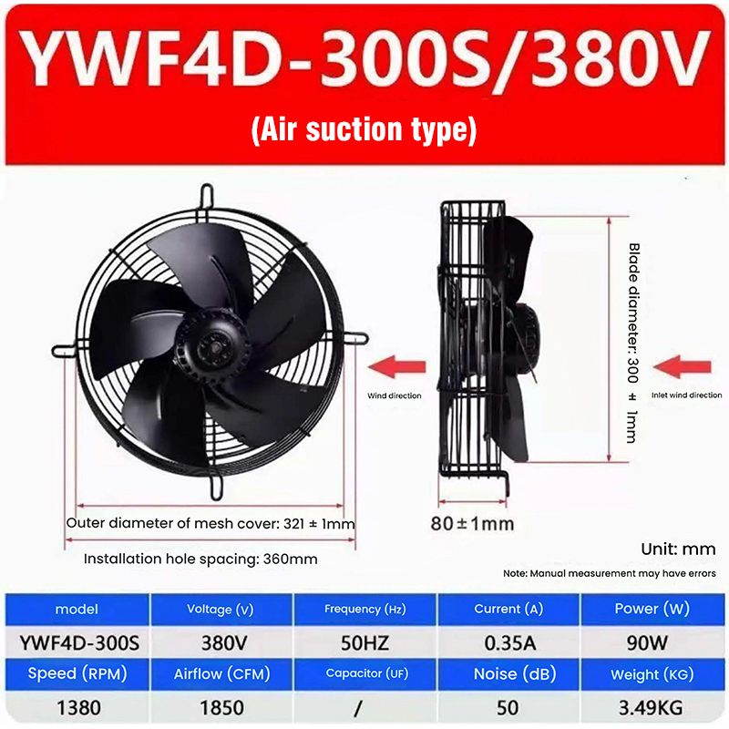 Blowing Type, Suction Type Fan
