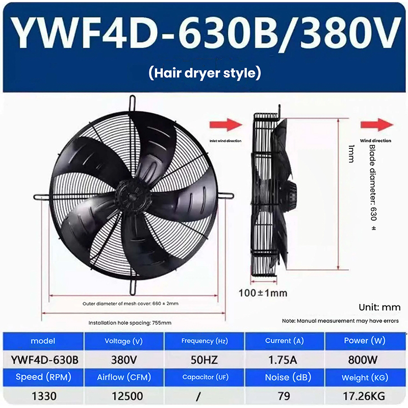 Blowing Type, Suction Type Fan
